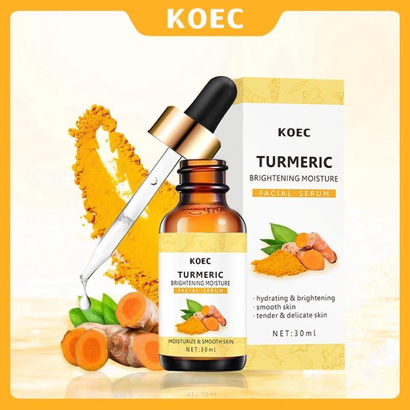 Turmeric Brightening Moisture Serum - GlowHaze Beauty