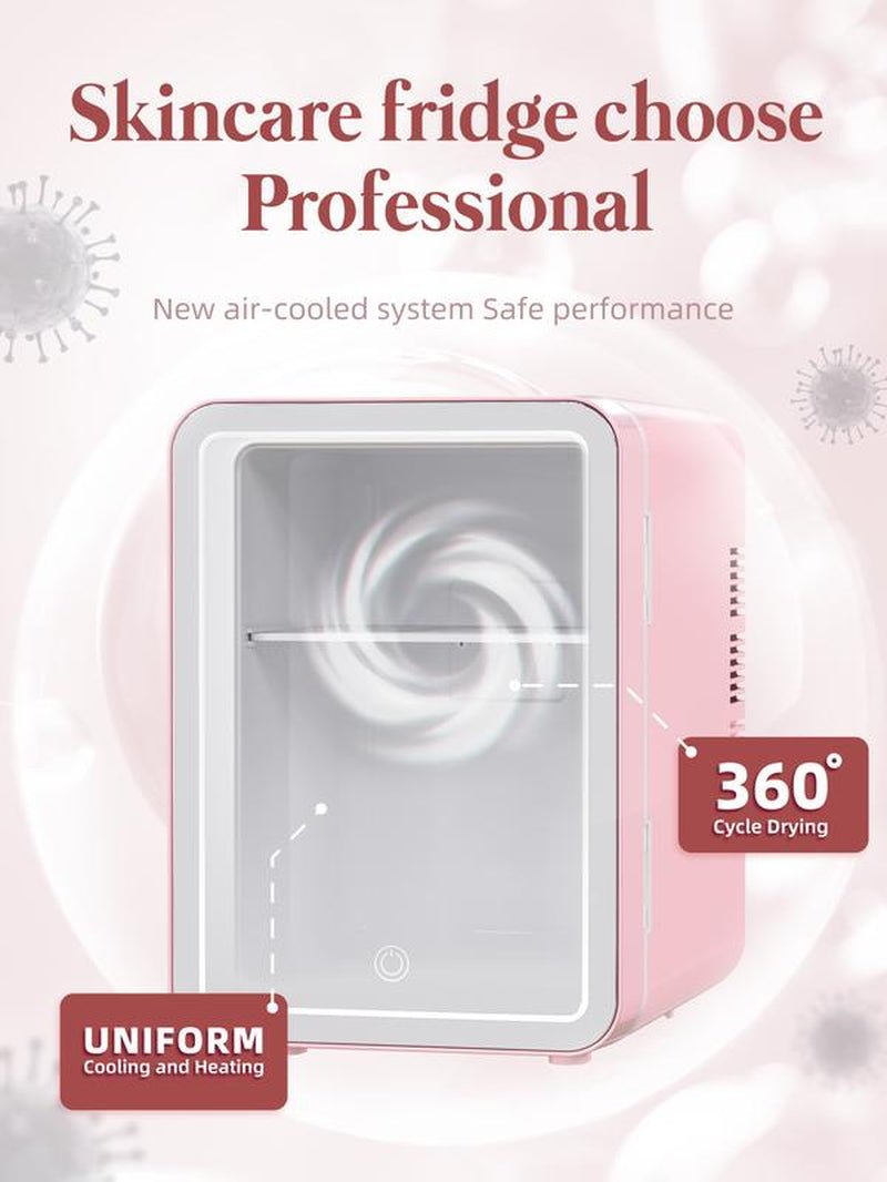 Mini Skincare Fridge - GlowHaze Beauty