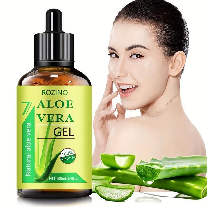 Aloe Vera Gel Moisturizing & Soothing Body Oil - GlowHaze Beauty