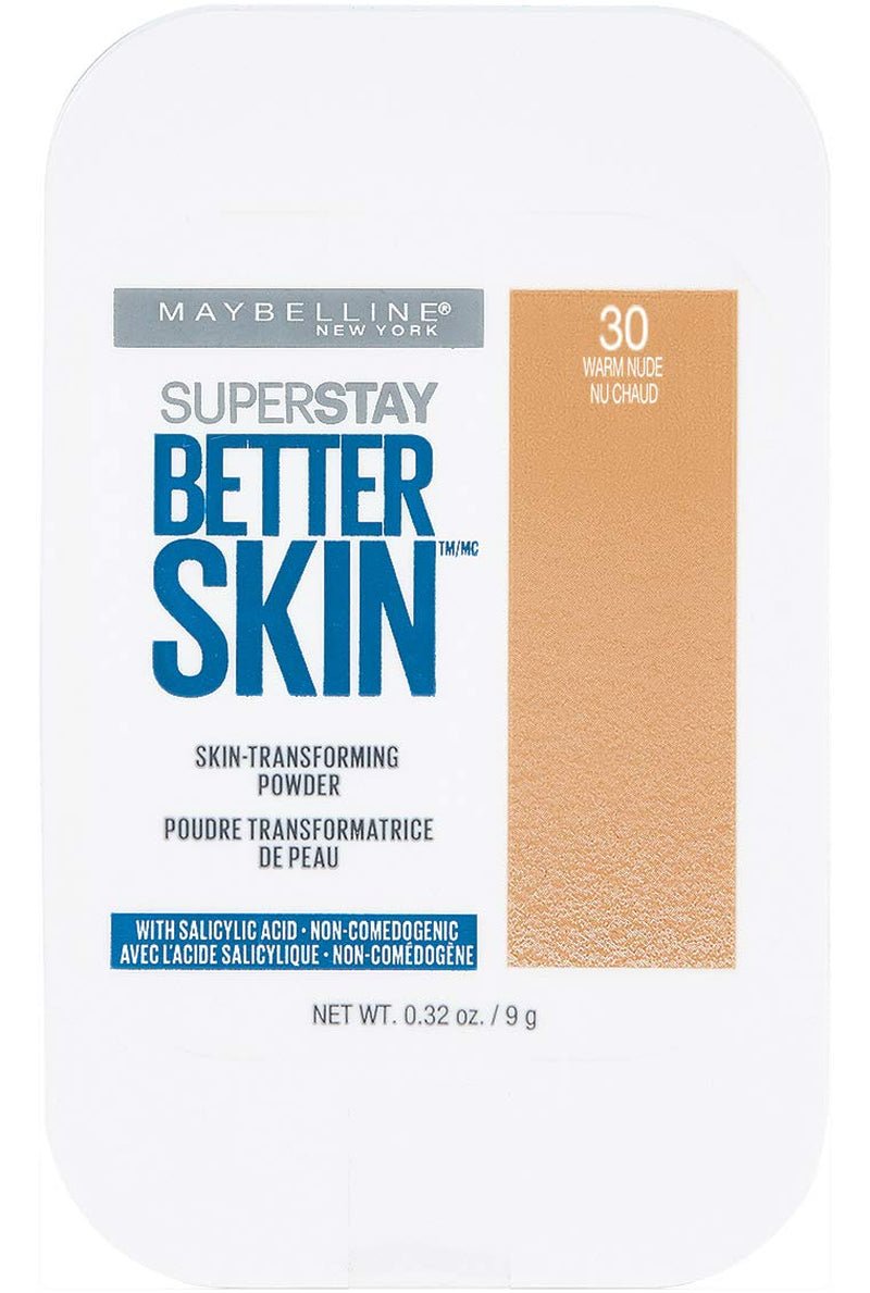 New York Super Stay Better Skin Powder, Warm Nude, 0.32 Oz. - GlowHaze Beauty