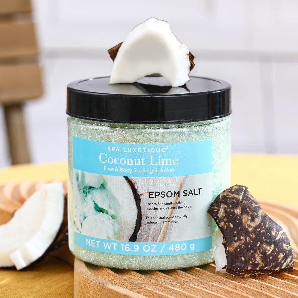 Bath Salts for Soaking, Epsom Salts Gifts Set for Women, 3.17Lbs Bath Salts for Women, Epsom Salts for Soaking, Mother'S Day Christmas Gifts for Woman Mom - GlowHaze Beauty