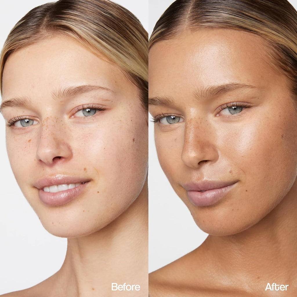 Face and Body Self Tan Drops, Medium - Bronzing Drops - Illuminating Self Tanning Drops, Natural Ingredients & Vegan - 1.01 Fl Oz - GlowHaze Beauty