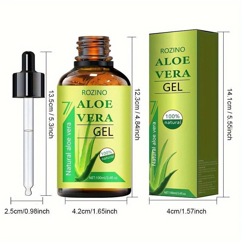 Aloe Vera Gel Moisturizing & Soothing Body Oil - GlowHaze Beauty