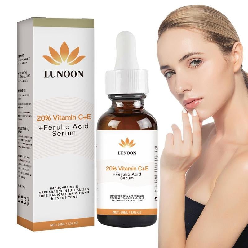 30mL Vitamin C & E Facial Skin Brightening Serum - GlowHaze Beauty
