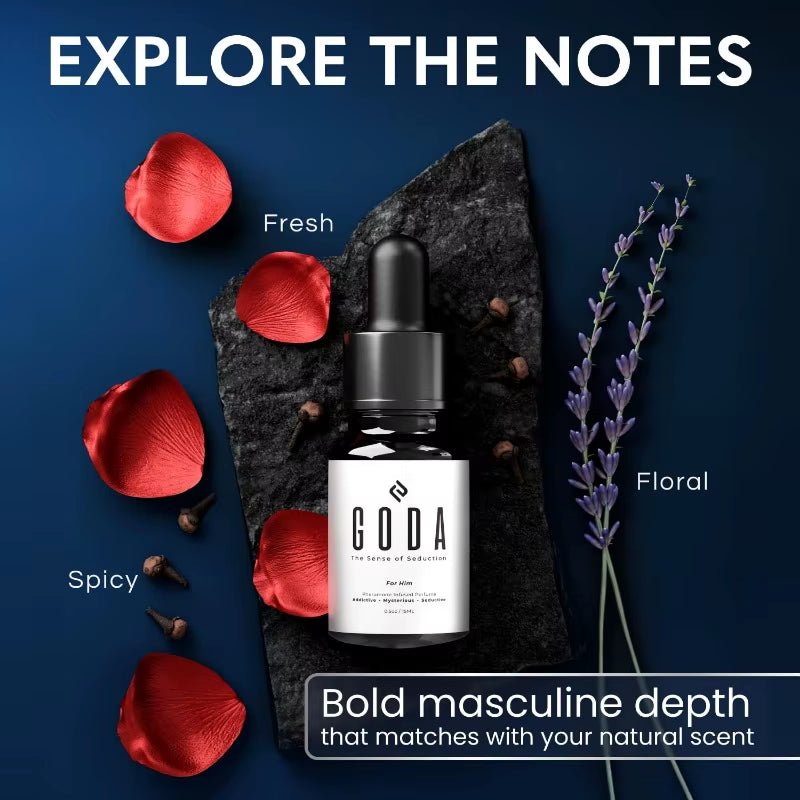 GODA Pheromones Perfume for Women the Original Long - Lasting Women'S Fragrances Jasmine and Rose Vegan Cruelty - Free 15Ml - GlowHaze Beauty