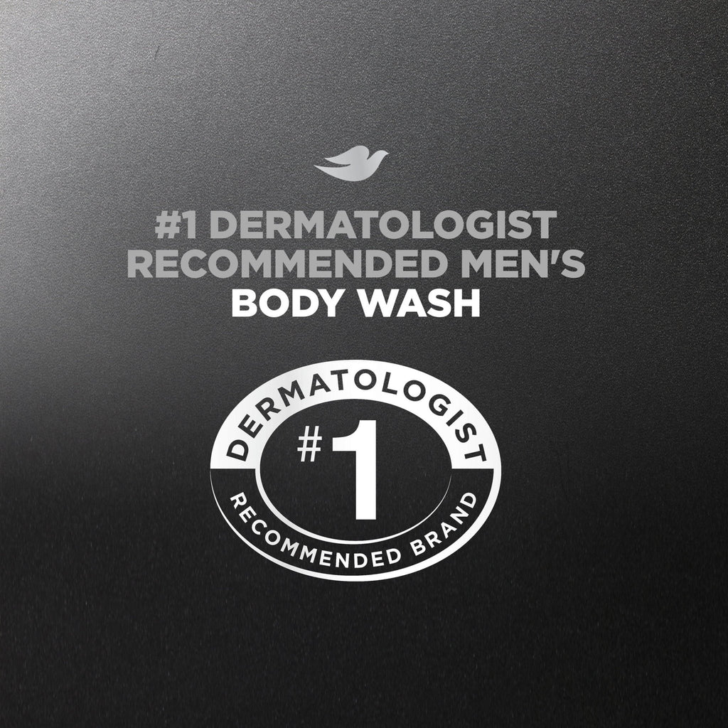 (4 Pack) Purifying Hydrating Face & Body Wash for Men Charcoal & Clay, 30 Oz - GlowHaze Beauty