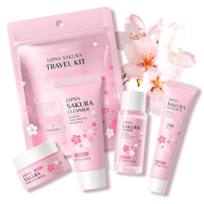Sakura Facial Skincare Kit - GlowHaze Beauty