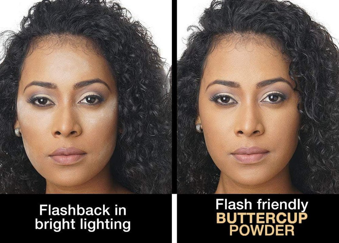 Sacha BUTTERCUP Setting Powder. No Ashy Flashback. Blurs Fine Lines and Pores. Loose, Translucent Face Powder to Set Makeup Foundation or Concealer. for Medium to Dark Skin Tones, 1.75 Oz. - GlowHaze Beauty