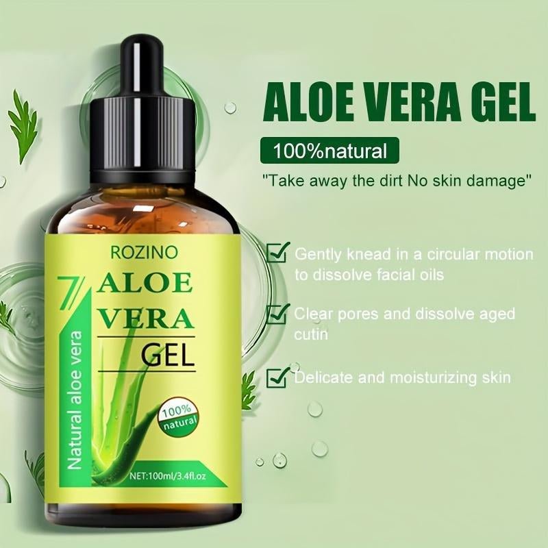 Aloe Vera Gel Moisturizing & Soothing Body Oil - GlowHaze Beauty