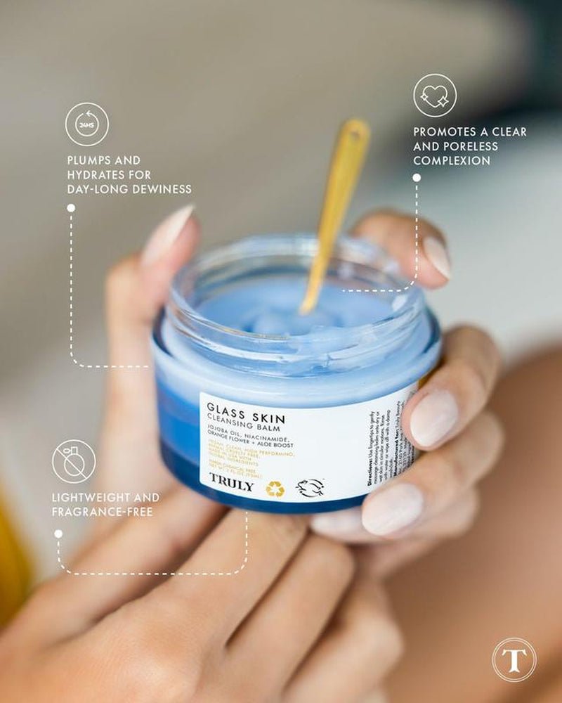 Glass Skin Cleansing Balm - GlowHaze Beauty