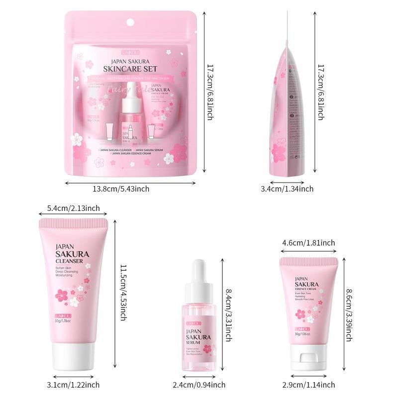 Sakura Facial Skincare Kit - GlowHaze Beauty