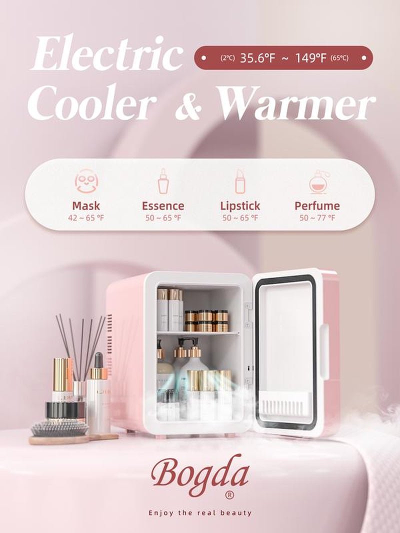 Mini Skincare Fridge - GlowHaze Beauty