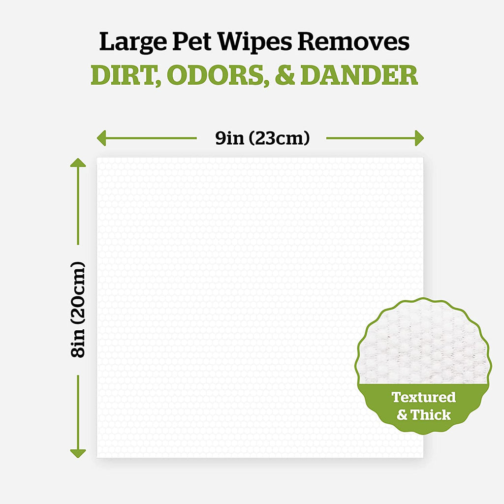 Pogi’S Dog Grooming Wipes – Hypoallergenic Pet Wipes for Paws, Body & Butt – Cleaning & Hydrating, Fragrance Free, 400 - Count - GlowHaze Beauty