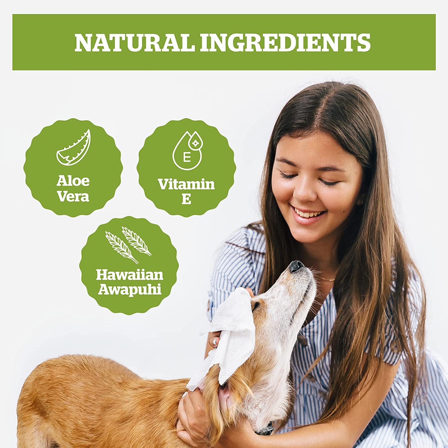 Pogi’S Dog Grooming Wipes – Hypoallergenic Pet Wipes for Paws, Body & Butt – Cleaning & Hydrating, Fragrance Free, 400 - Count - GlowHaze Beauty