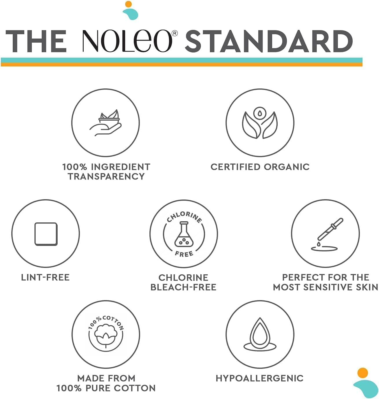 Organic Cotton Rounds & Pads - GlowHaze Beauty