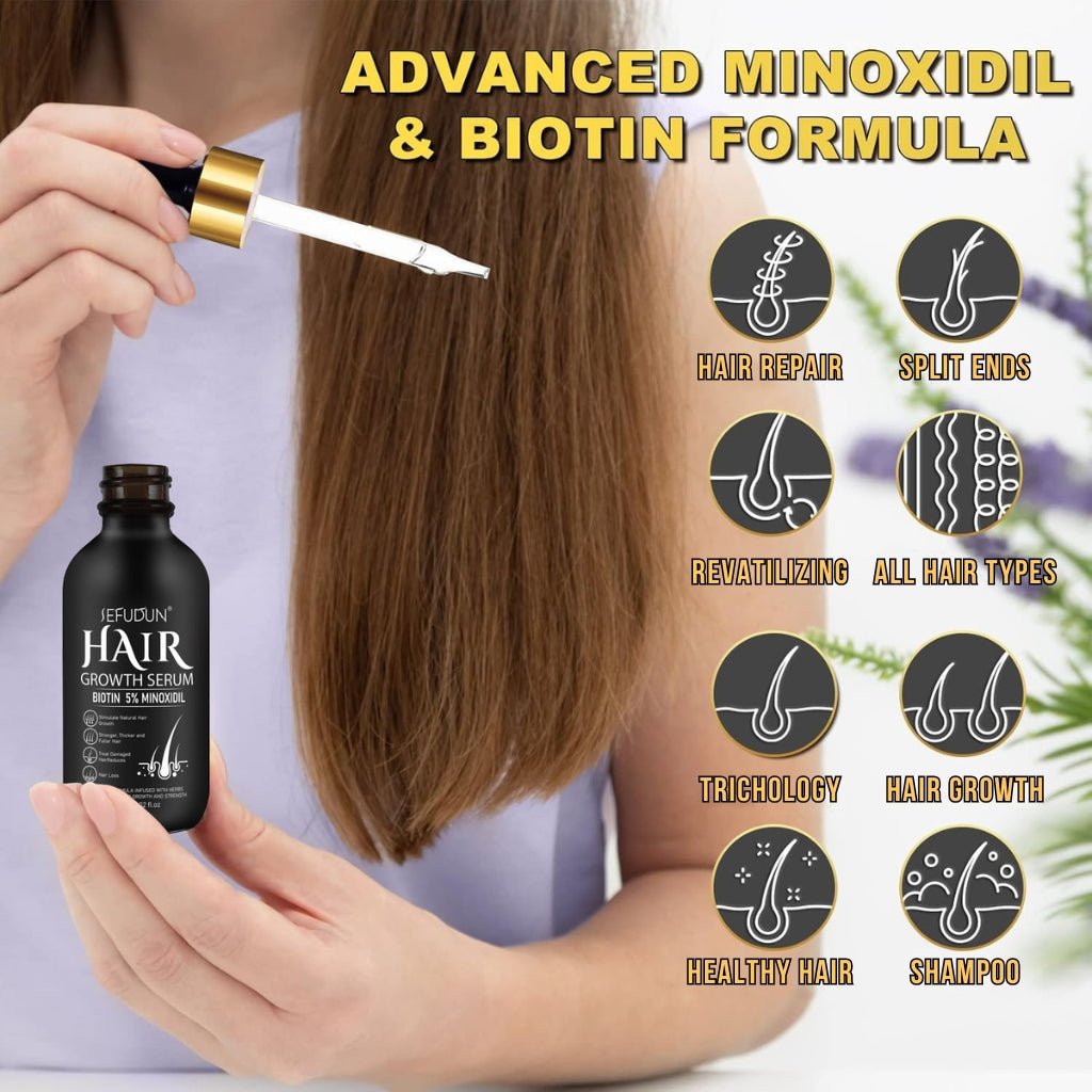 Hair Growth Serum Kit - GlowHaze Beauty