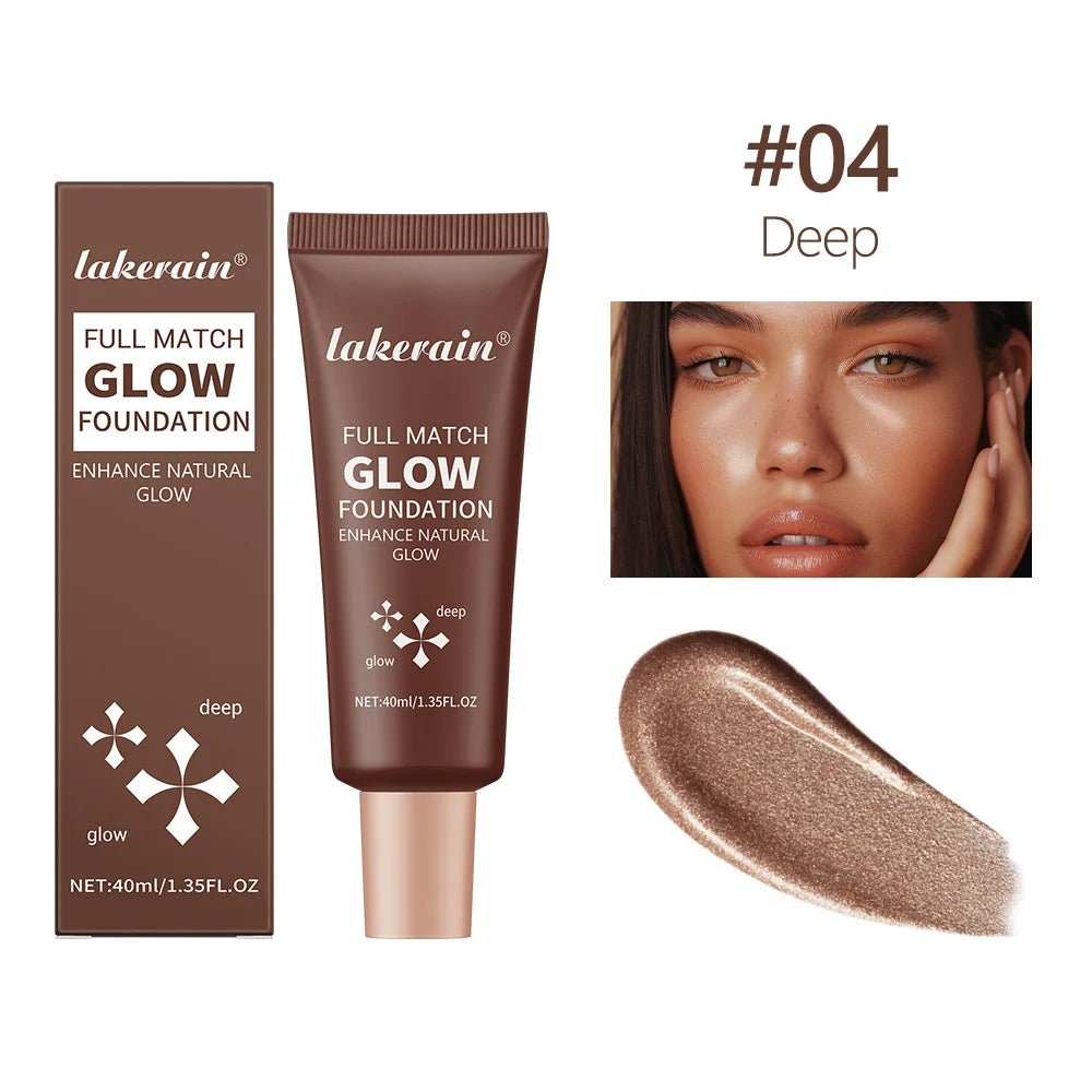Glow Foundation Illuminator Glotion Natural Glow Enhancer Glowing Moisturizing Lightweight base Multi - purpose Illuminator Highli - GlowHaze Beauty