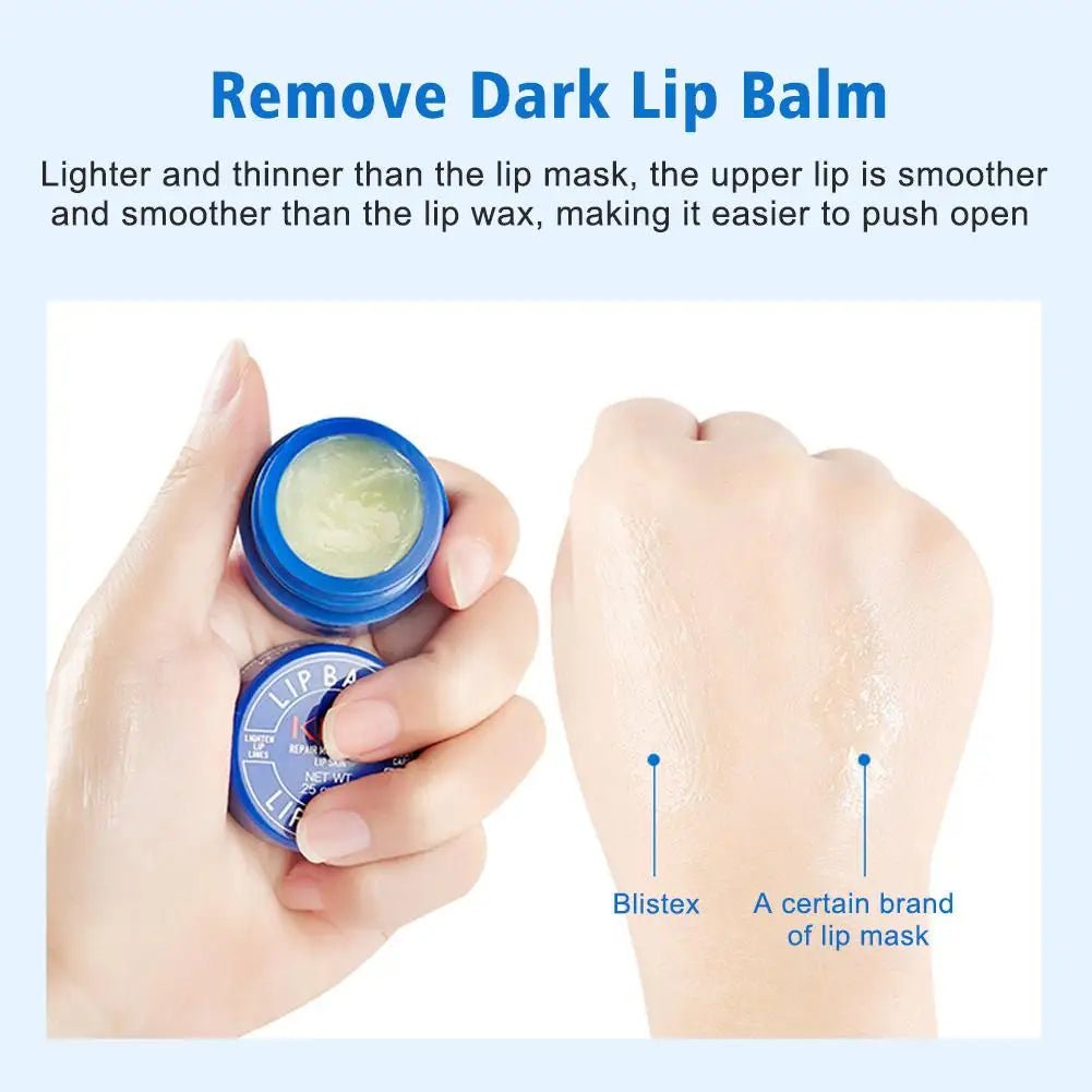 Lip Balm Lightening Remove Dark Lip Gloss Moisturizing Exfoliating Clean Reduces Lip Lines Makeup Beauty Lipstick For Lip Care - GlowHaze Beauty