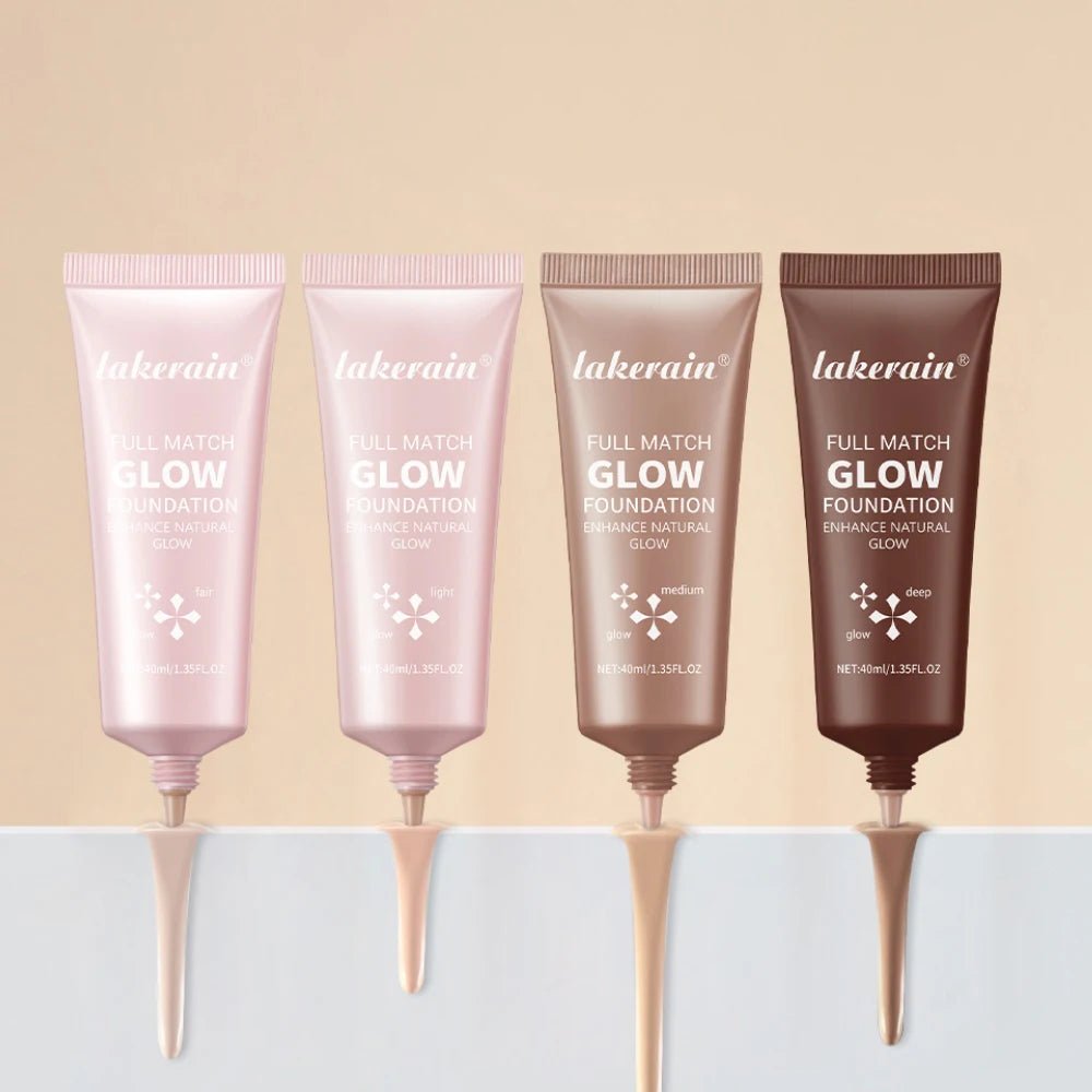 Glow Foundation Illuminator Glotion Natural Glow Enhancer Glowing Moisturizing Lightweight base Multi - purpose Illuminator Highli - GlowHaze Beauty