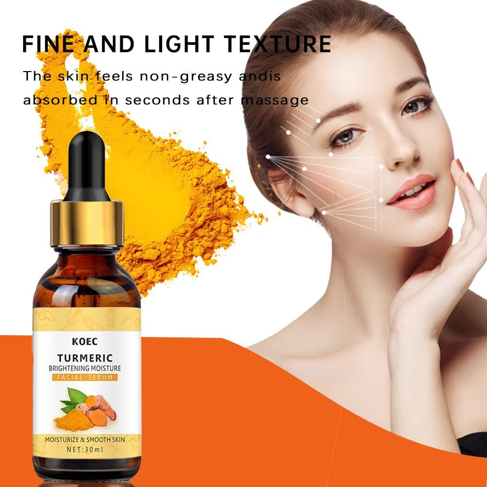 Turmeric Brightening Moisture Serum - GlowHaze Beauty