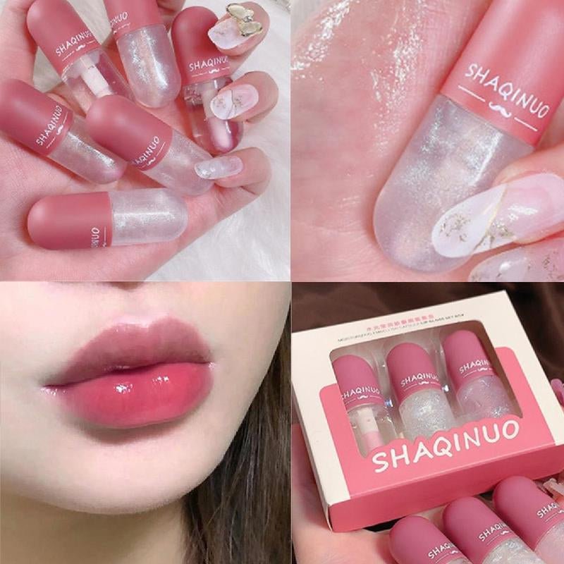 Moisturizing Glitter Lip Care - GlowHaze Beauty