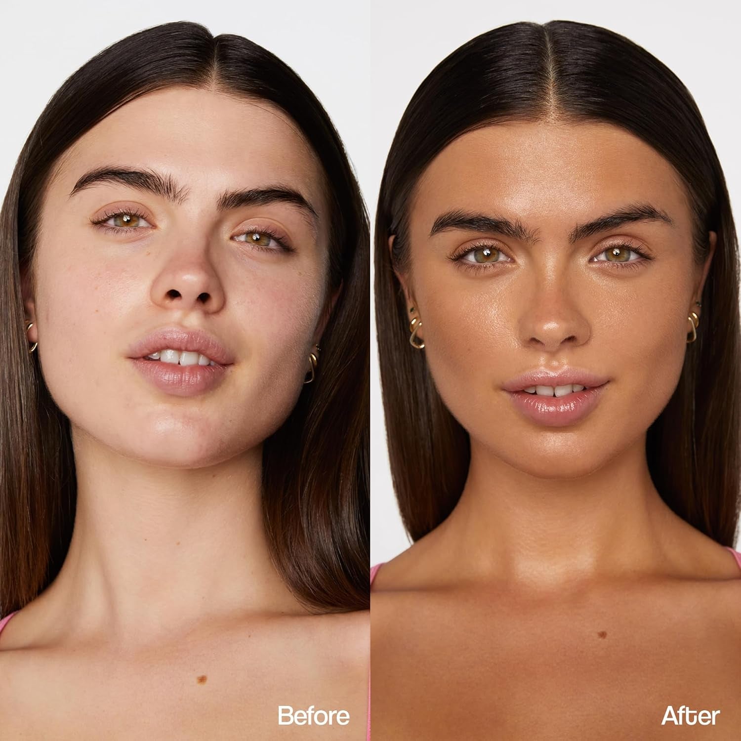 Face and Body Self Tan Drops, Medium - Bronzing Drops - Illuminating Self Tanning Drops, Natural Ingredients & Vegan - 1.01 Fl Oz - GlowHaze Beauty