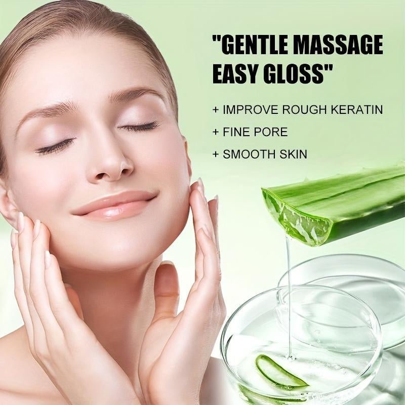 Aloe Vera Gel Moisturizing & Soothing Body Oil - GlowHaze Beauty