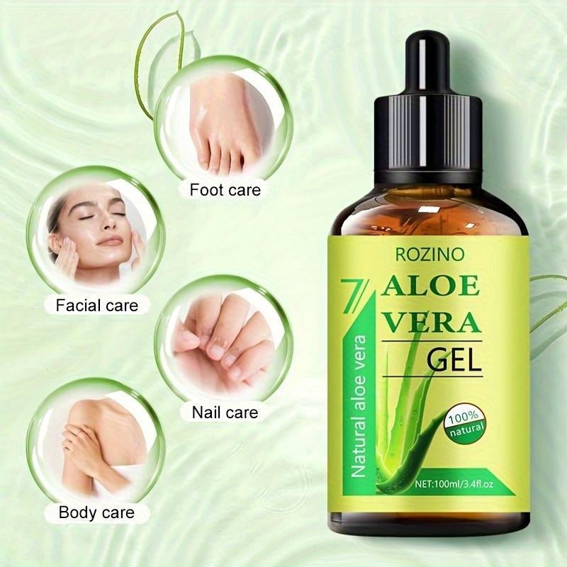 Aloe Vera Gel Moisturizing & Soothing Body Oil - GlowHaze Beauty