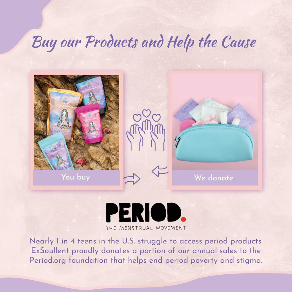 Yoni Steam Herbs - 100% Natural Vaginal Steam, 10 Yoni Herbs Aurora Bliss Blend with Filter Bag | Soothe. Rejuvenate. Heal (2 - 4 Steams) - GlowHaze Beauty