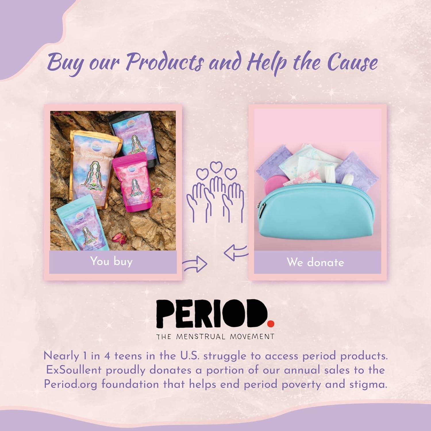 Yoni Steam Herbs - 100% Natural Vaginal Steam, 10 Yoni Herbs Aurora Bliss Blend with Filter Bag | Soothe. Rejuvenate. Heal (2 - 4 Steams) - GlowHaze Beauty