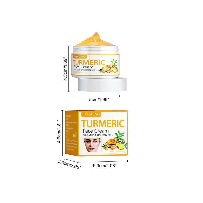 Turmeric Face Cream - GlowHaze Beauty